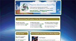 Desktop Screenshot of phoenixelectronicsrecycling.com